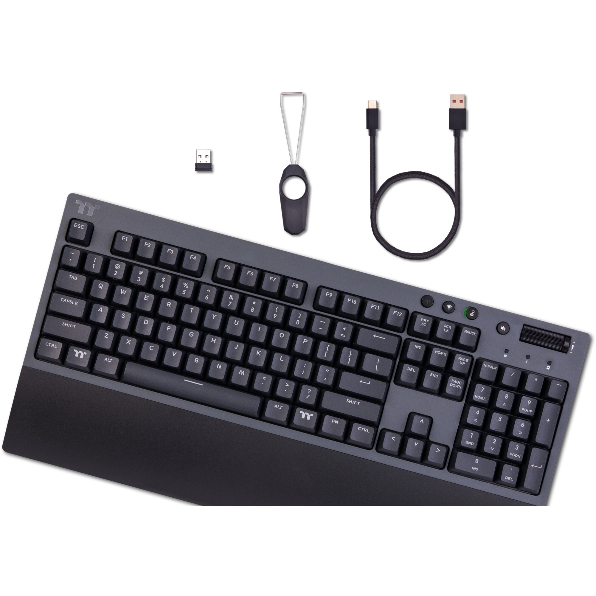 Thermaltake Gaming-Tastatur W1 WIRELESS