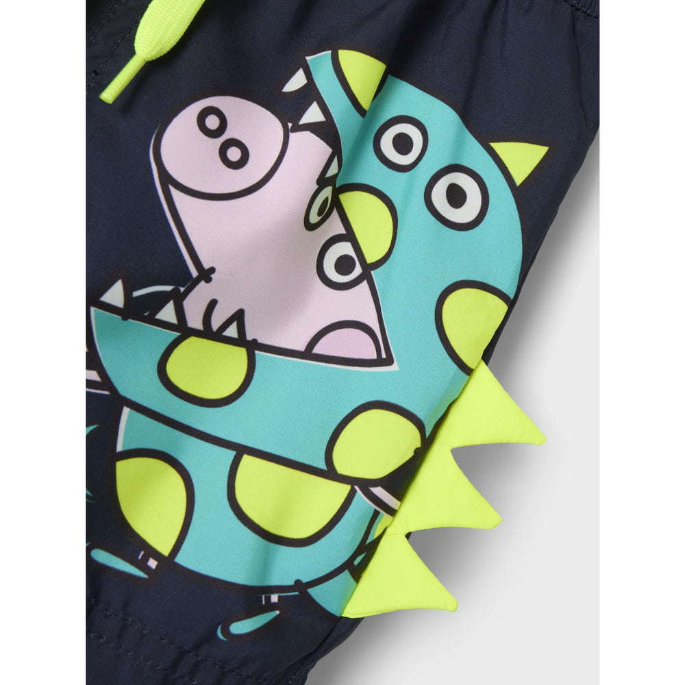 Køb Name It Navy Blazer Mifi Peppa Pig Long Badeshorts