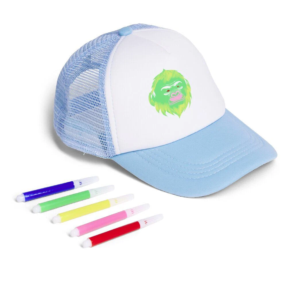 Casquette à colorier et crayons T56/58