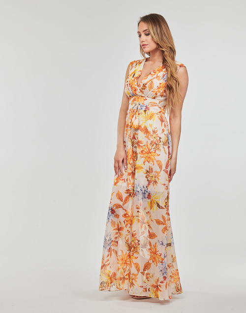 Guess - SL GILDA LONG DRESS - Multicolore