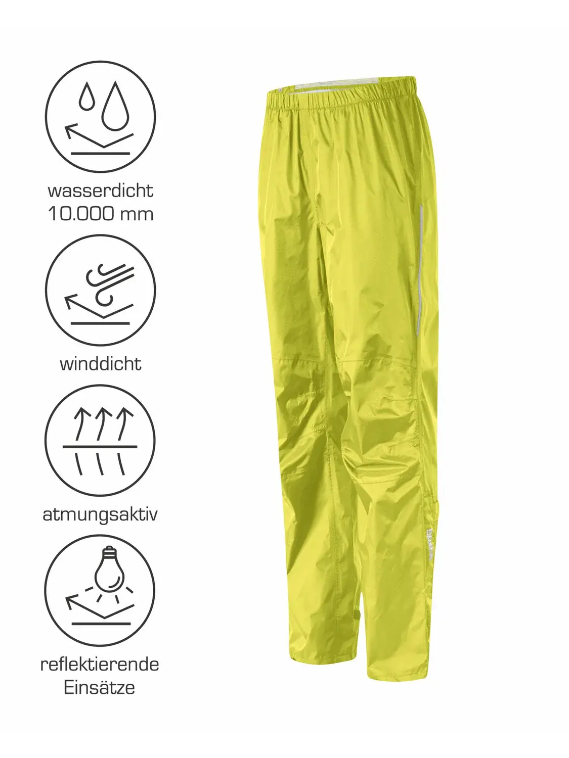 PRO-X elements XL&D Toronto Regenbroek Neon Geel