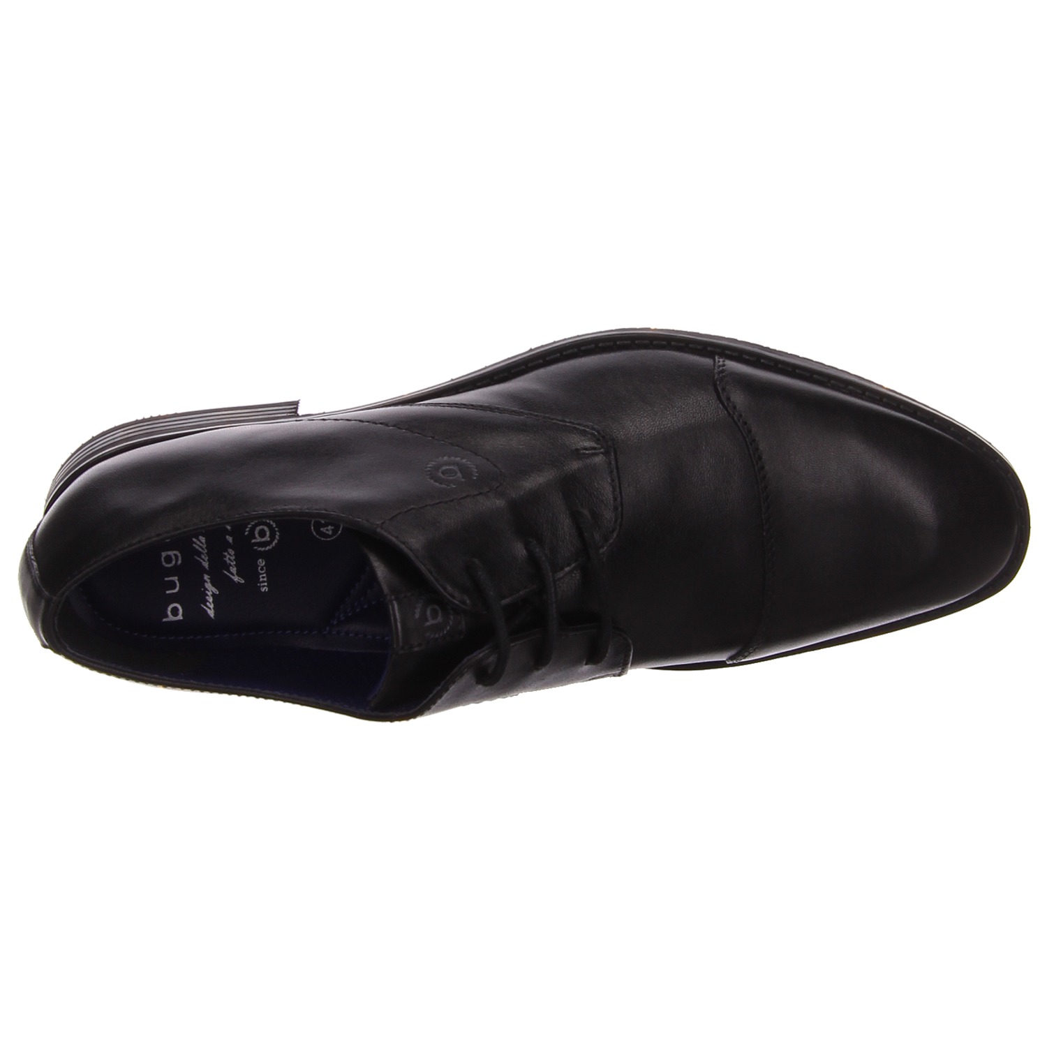 Bugatti Schnürschuh schwarz schwarz