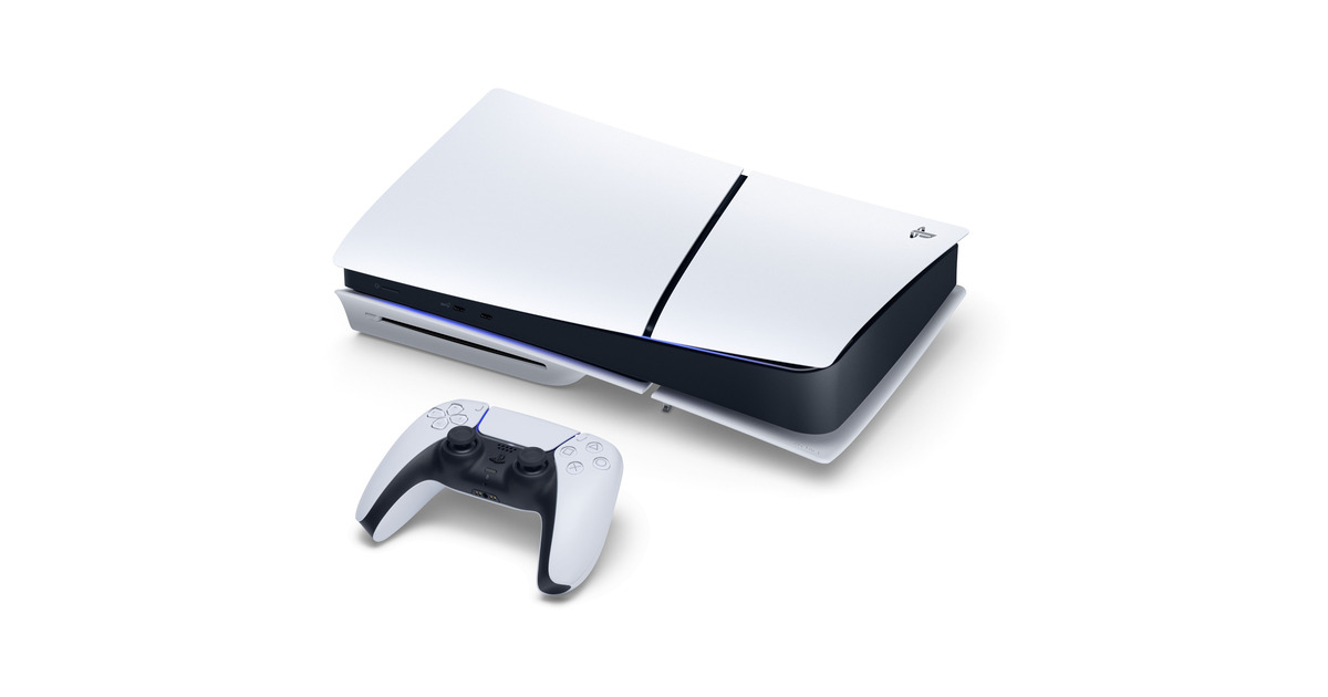 SonyPlayStation 5 (Slim) - 1 TB - Fortnite Flowering Chaos Bundel spelconsole  (Wit/zwart)