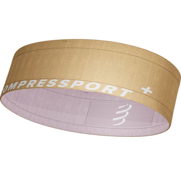 Ceinture porte gourde COMPRESSPORT FREE BELT BUFF BUFF ORANGE/ROSEATE