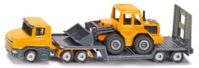 Low Loader With Front Loader
