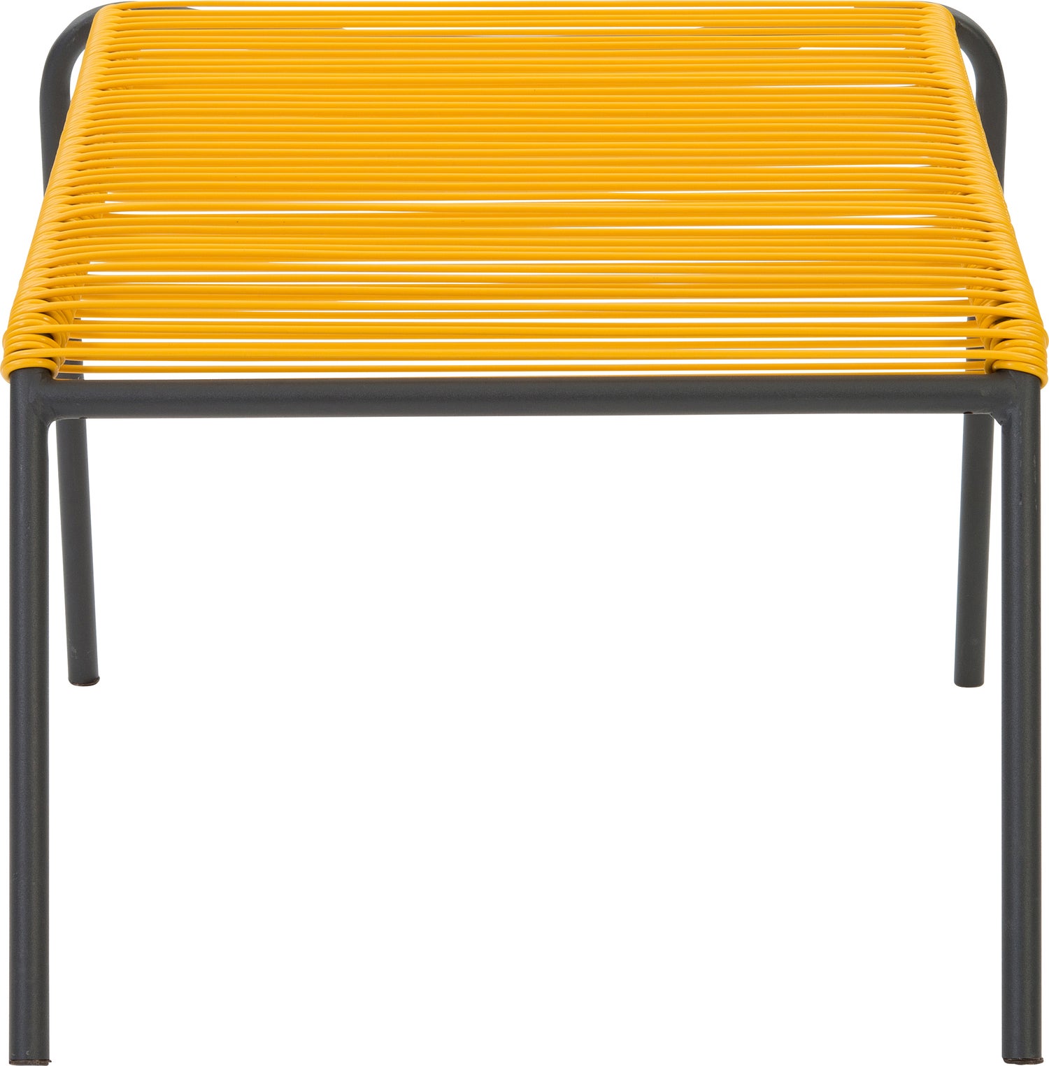 Intratuin voetenbank Steef geel 53 x 65 x 41 cm