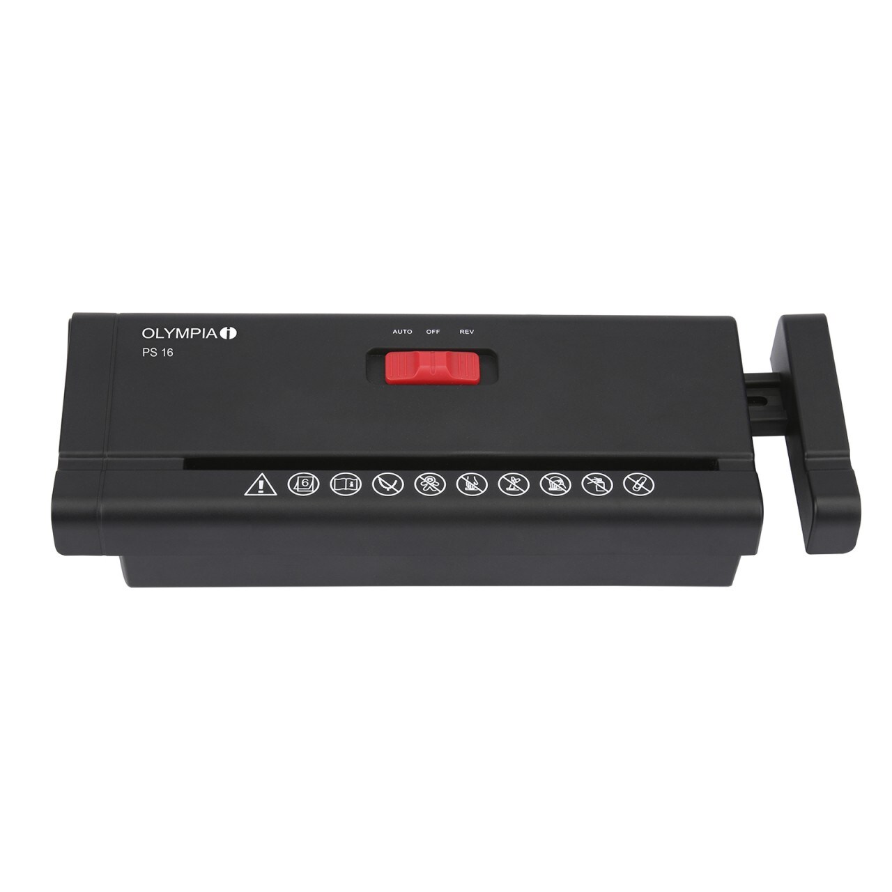 OLYMPIA PS 16 Aufsatzaktenvernichter, Schwarz