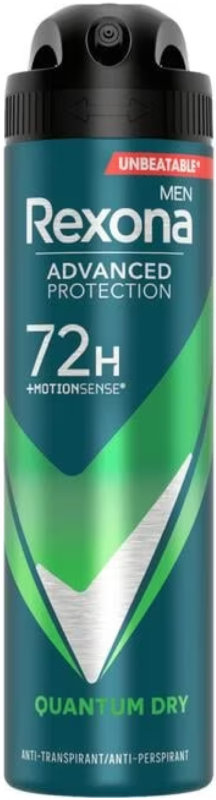 Rexona Deodorant Spray Men Quantum 150ml