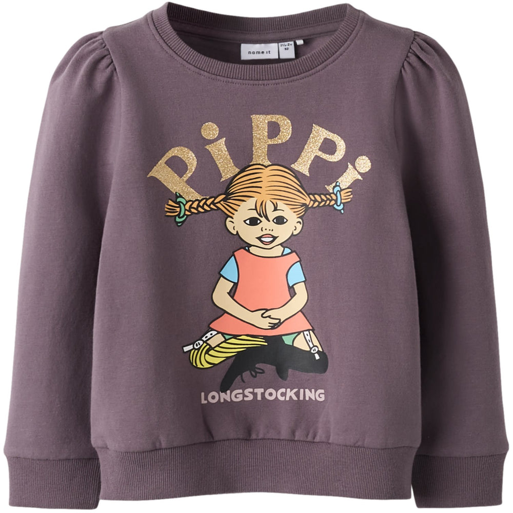 Køb Name It Moonscape Nmfsovej Pippi Sweat Bru Sky