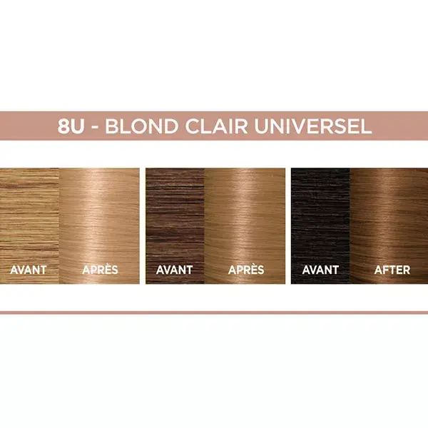 L'Oréal Paris Excellence Universal Nudes Coloração em Creme nº 8 Loiro Claro