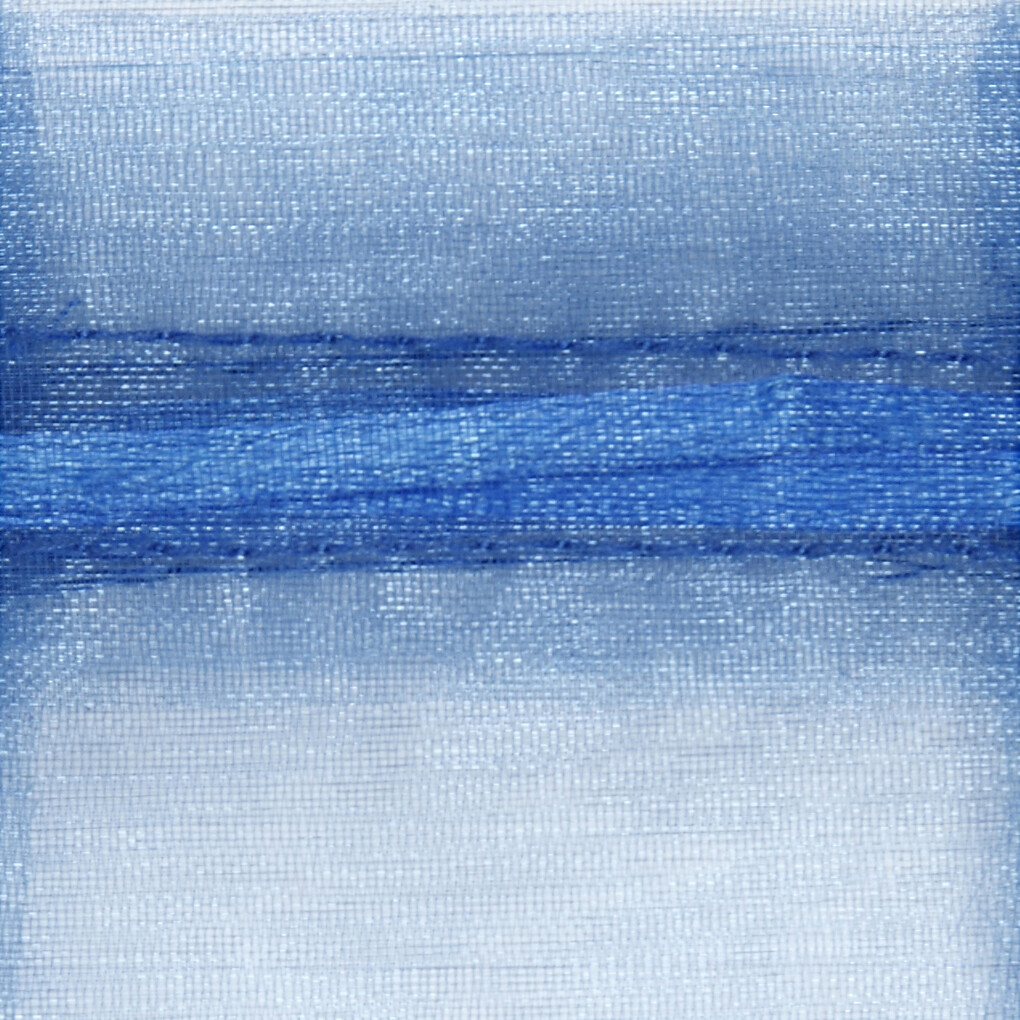 Organzapose - Str. 7X10 CM - Blå - 10 Stk