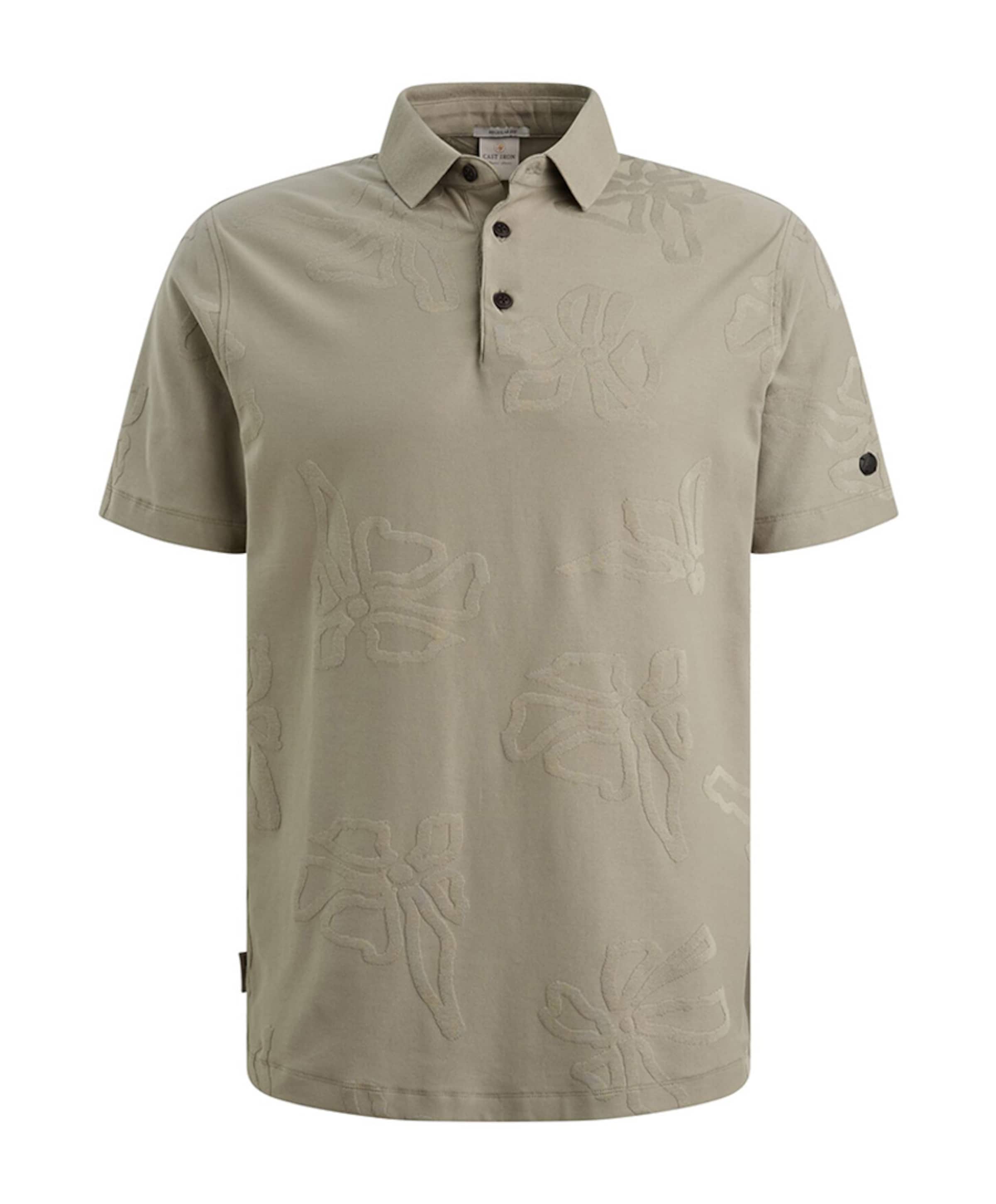 Cast Iron Heren polo groen