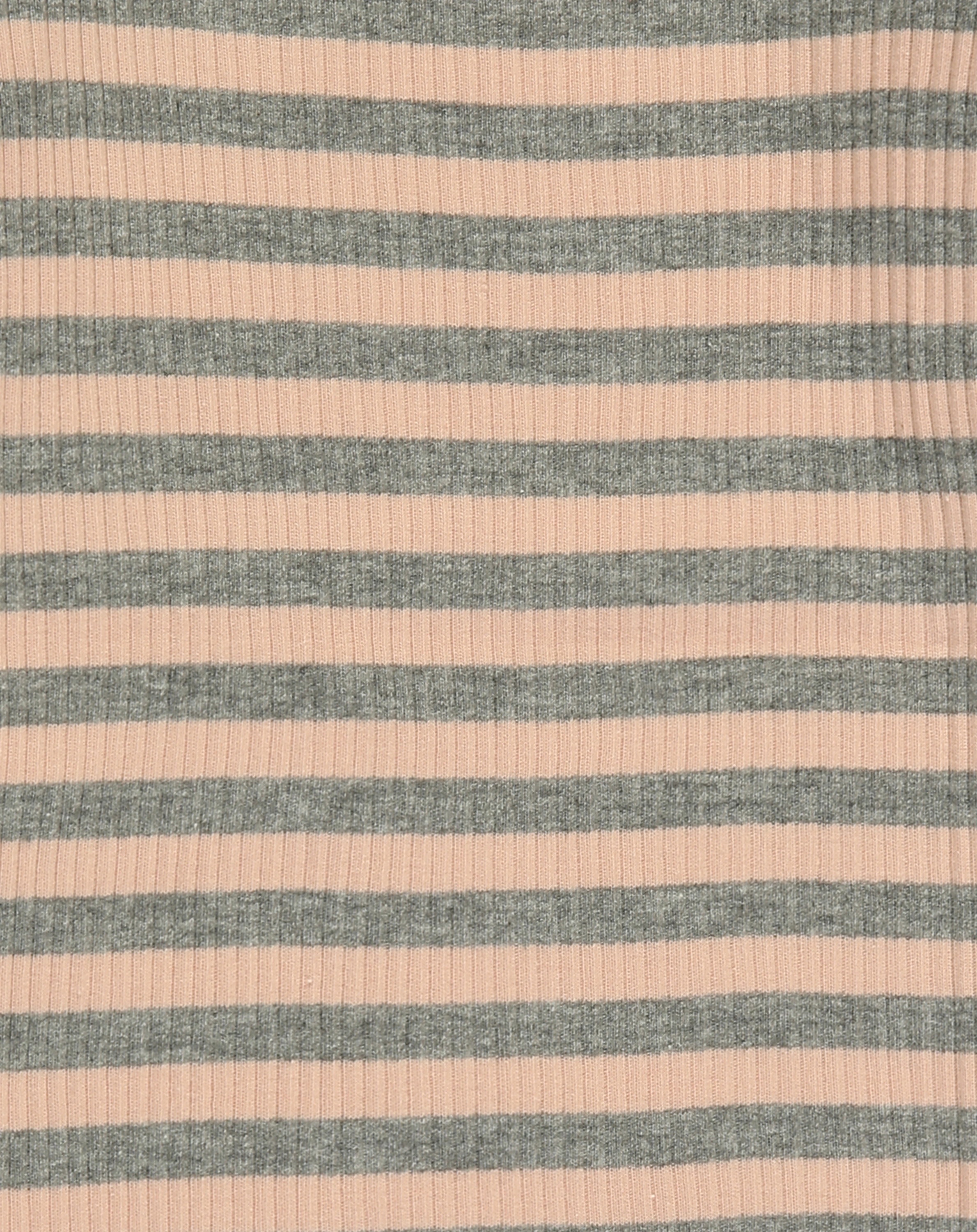 Langarmbody RIB STRIPE in rose/grey melange