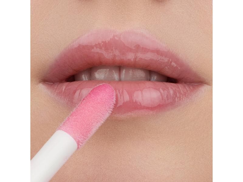 essence Hydra Kiss Lip Oil Pink Champagne Pflegendes Lippenöl mit glänzendem Finish und einem Hauch Farbe