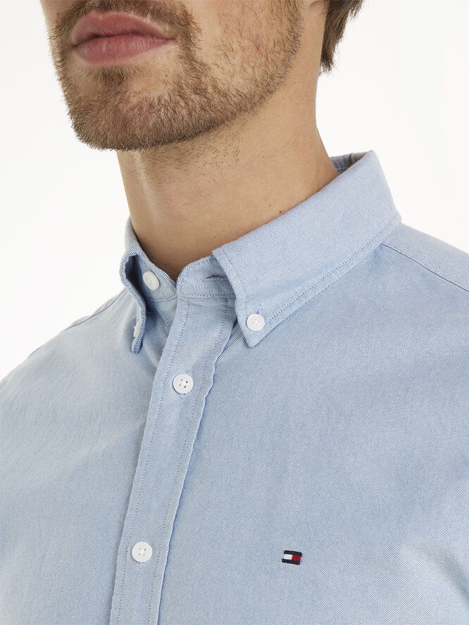 Tommy Hilfiger SOLID HERITAGE OXFORD RF SHIRT Shirt blue