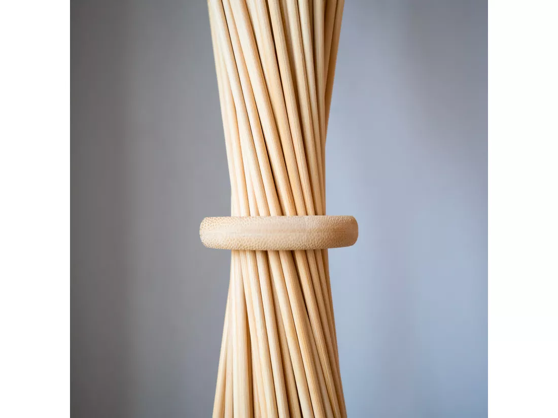 Lampadaire en bambou naturel - Huron
