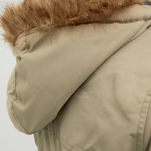 Jack & Jones - 12211773 JJECRAFT PARKA SN ELMWOOD Beige