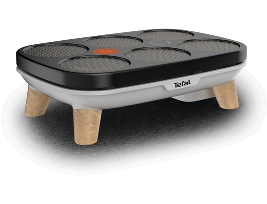 TEFAL - Crêpière PY900D12 Crêpière Gourmet 2 plaques Tefal