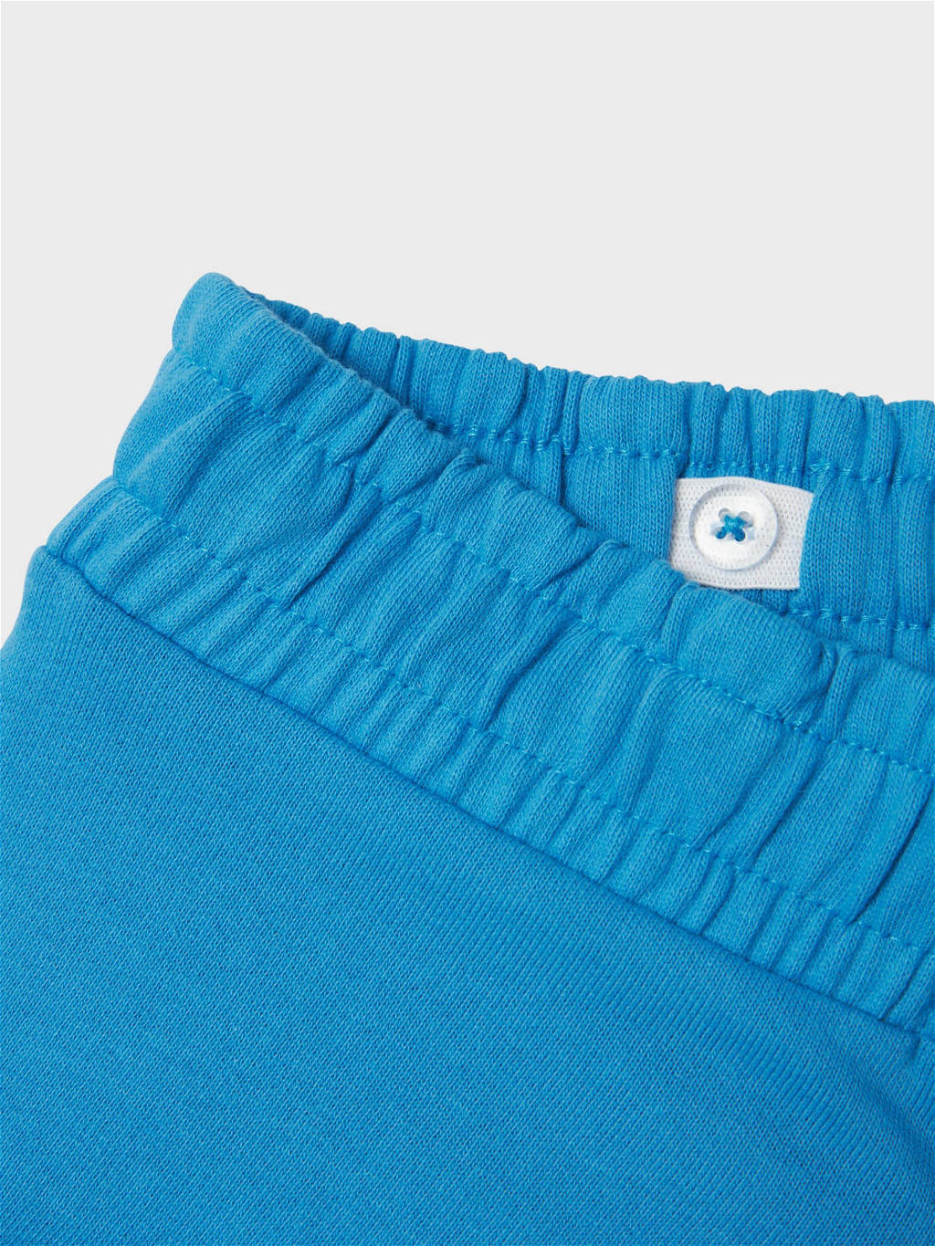 NAME IT sweatshort NKMDALOVAN met printopdruk blauw
