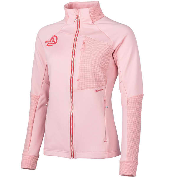 Veste polaire randonnée TERNUA KALEKKIA 2.0 JKT W PASTEL CERISE