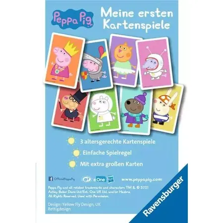 Ravensburger Peppa Pig Meine ersten Kartenspiele
