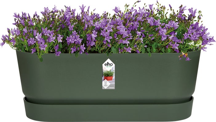 Elho plantenbak Greenville groen 49 x 19,8 x 17,9 cm