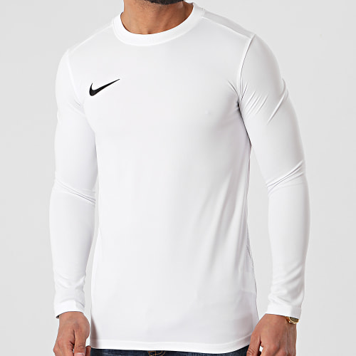 Tee Shirt Manches Longues Dri-FIT Blanc