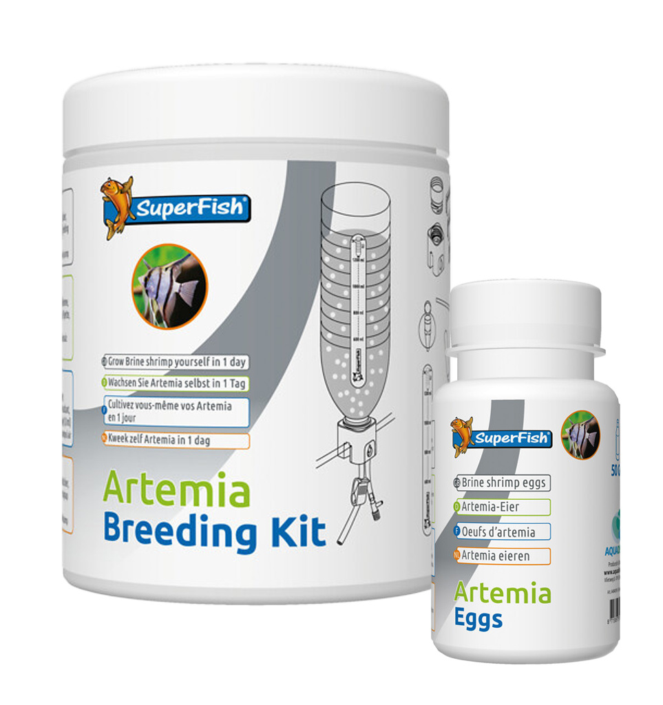 Superfish Artemia Kweekset met eieren | Levend Vissenvoer