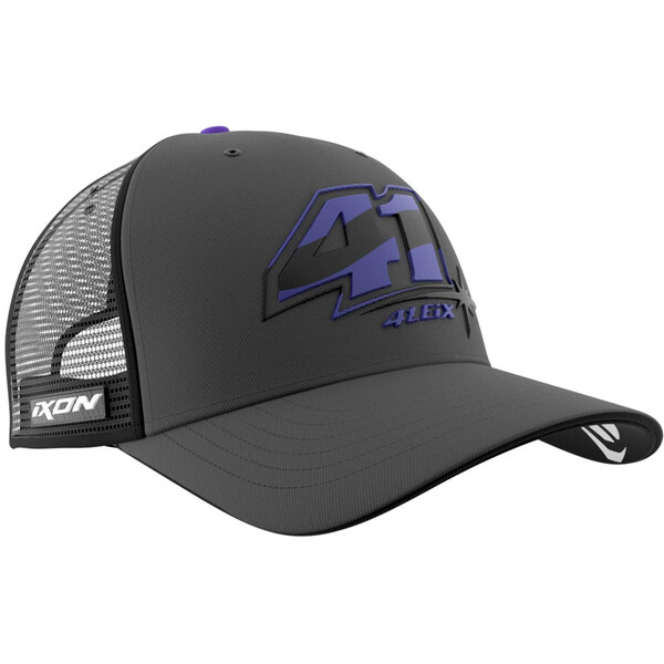 Ixon - Casquette Mesh Aleix Espargaro 24 Noir / Violet