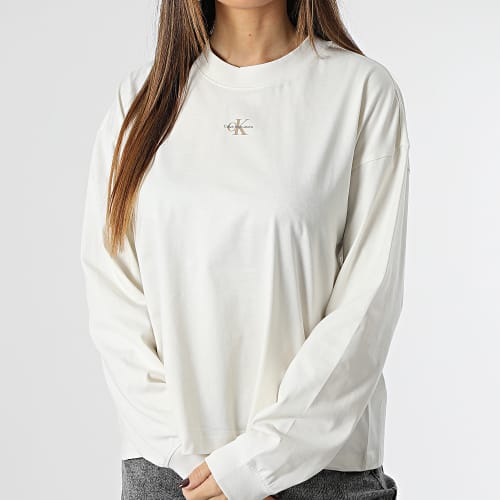Tee Shirt Manches Longues Femme 0289 Beige