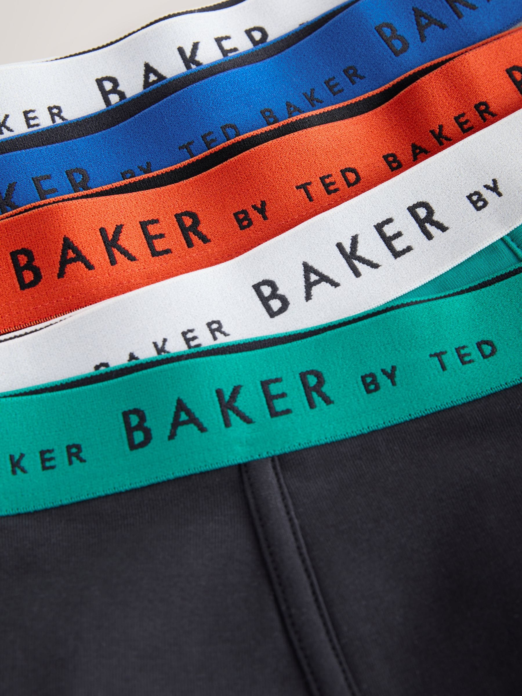 Multi - Baker by Ted Baker jongens boxershorts verpakking van 5