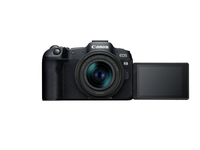 Canon Fotokamera EOS R8 Kit 24-50 Vollformat-Hybridkamera