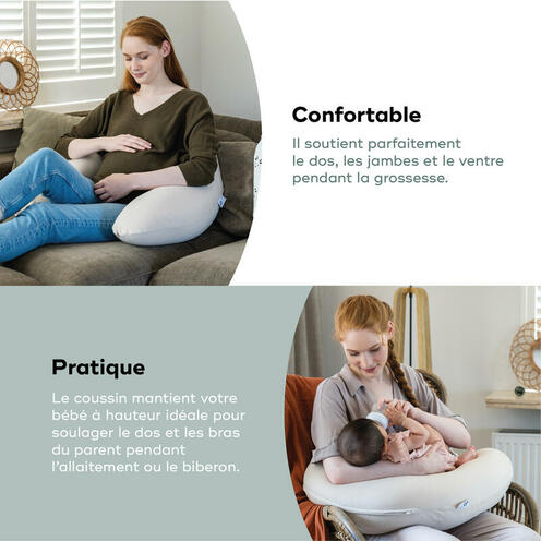 Coussin de maternité Doomoo Tetra Sand - BABYMOOV