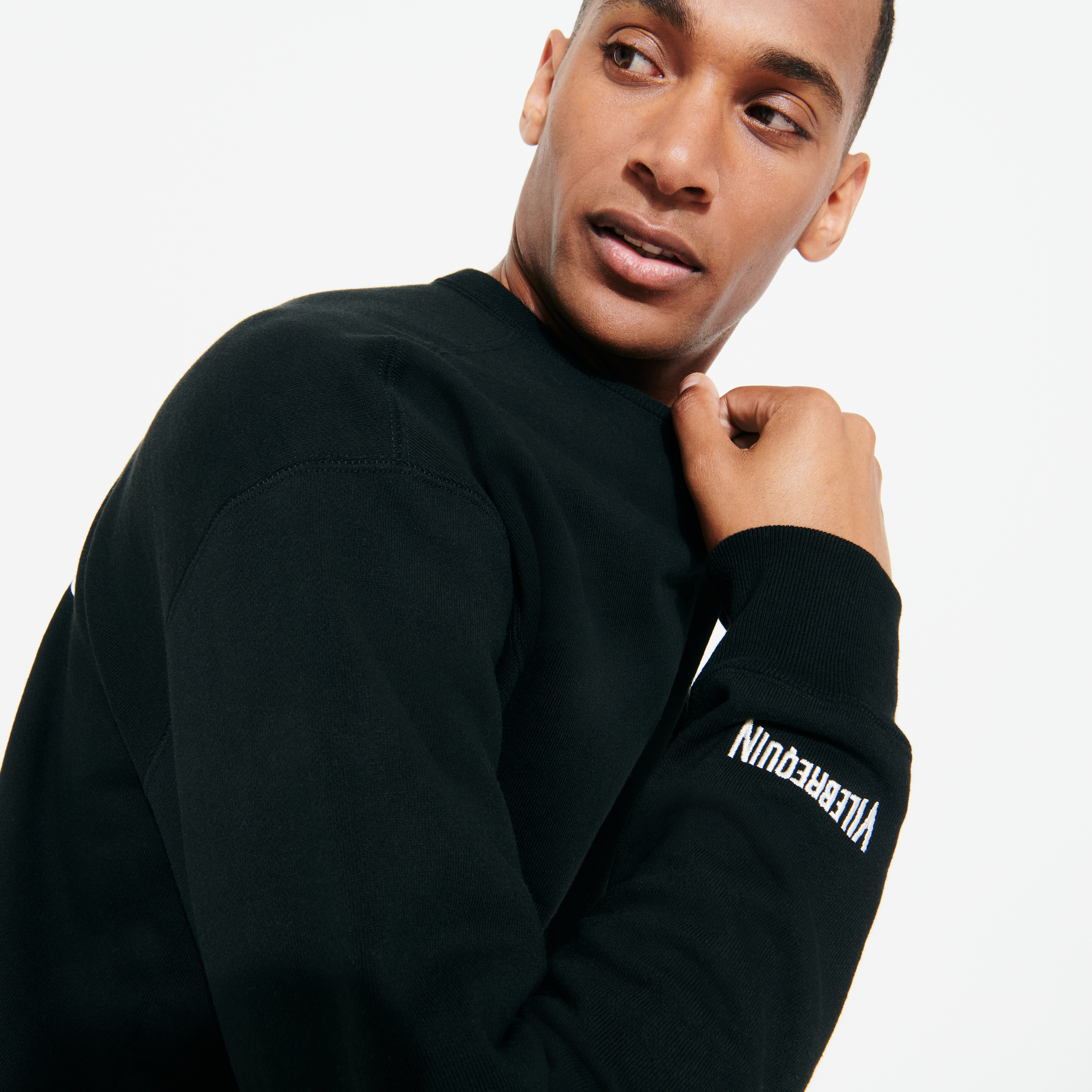 Sweatshirt homme en coton imprimé Turtles - Vilebrequin x BAPE® BLACK | Site Vilebrequin | SWPZ2S90