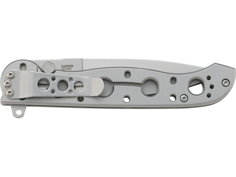 CRKT Taschenmesser Carson Silber Klappmesser