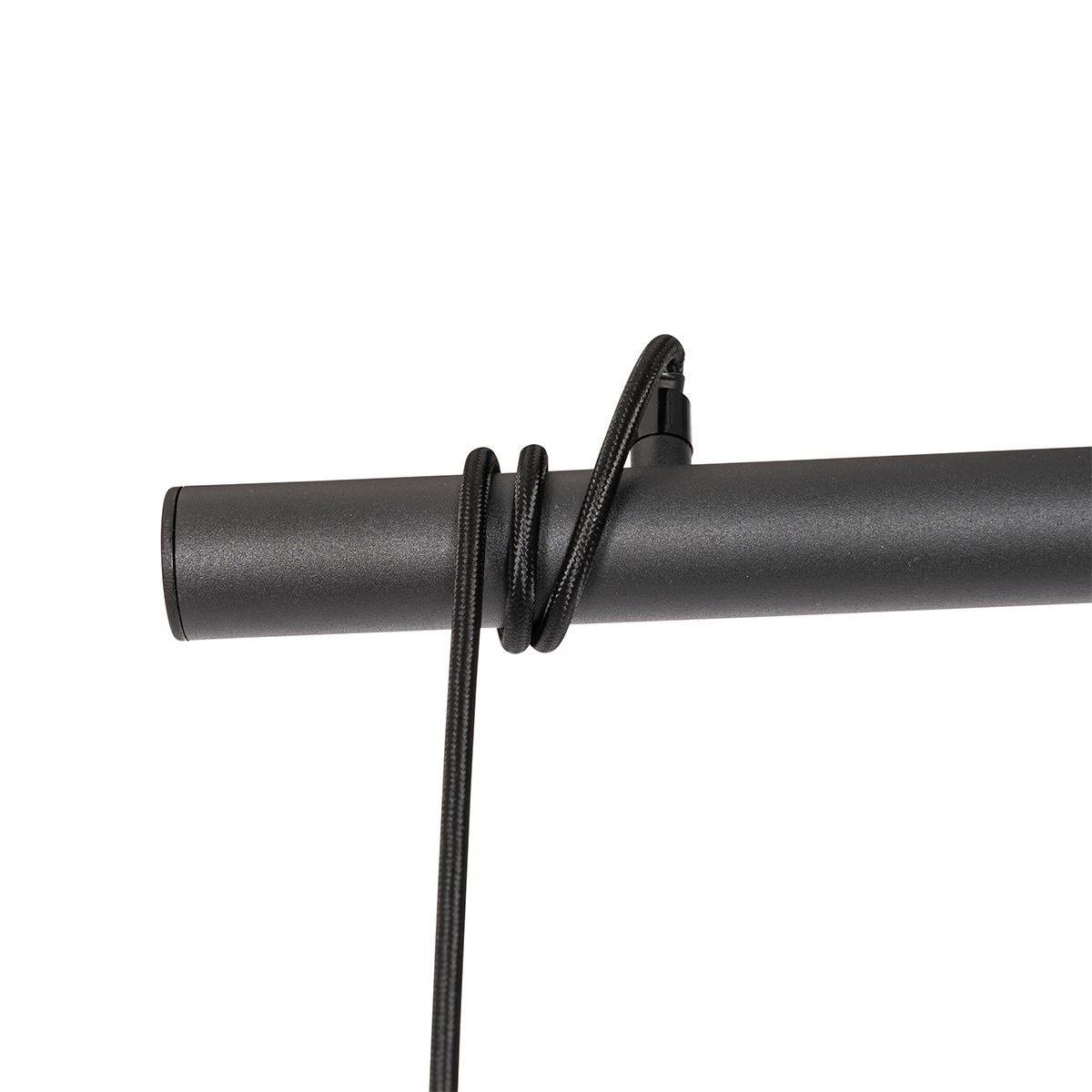 Industriële hanglamp zwart 3-lichts - Flor