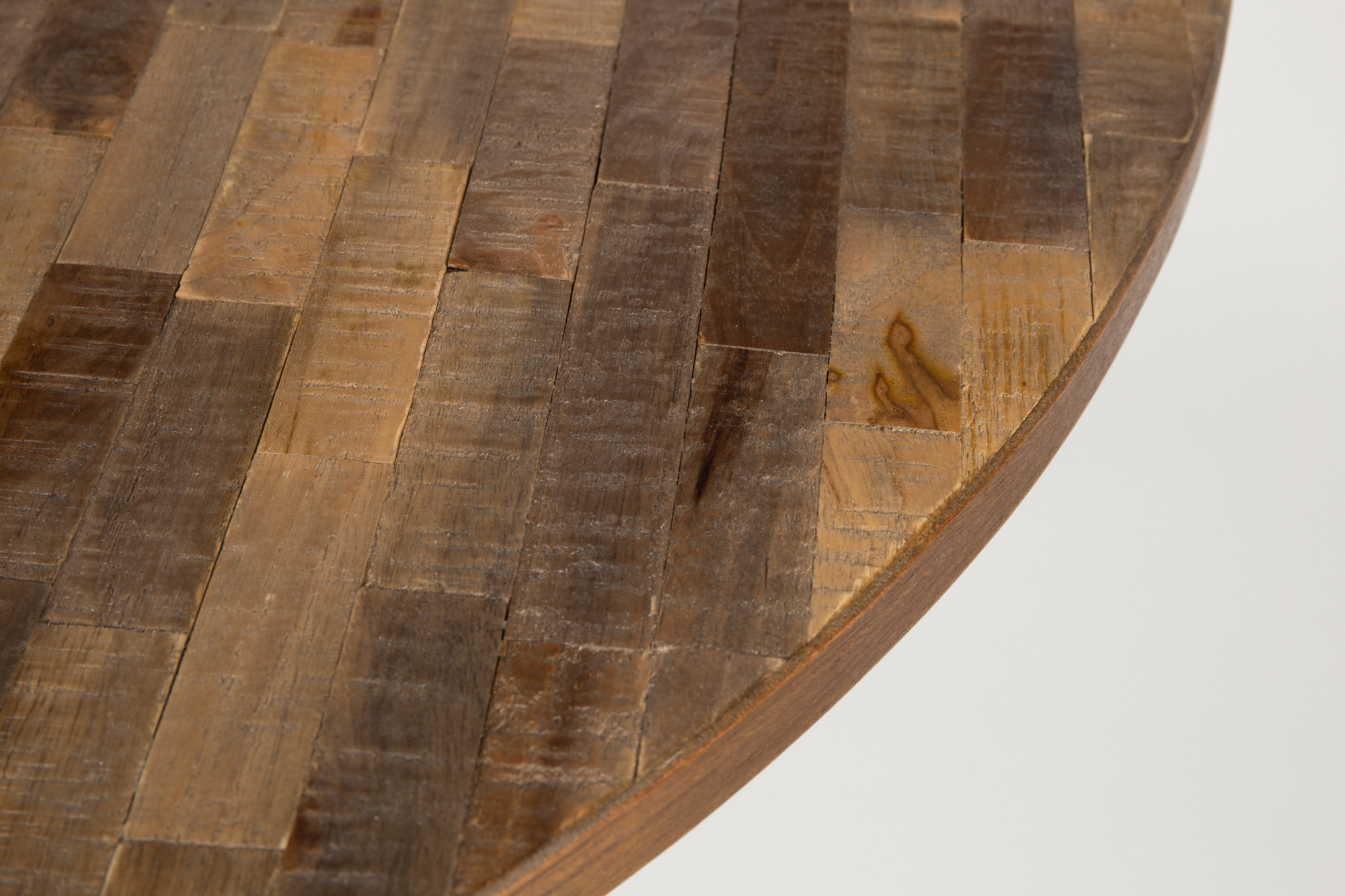 Eettafel Mo rond bruin 110 cm
