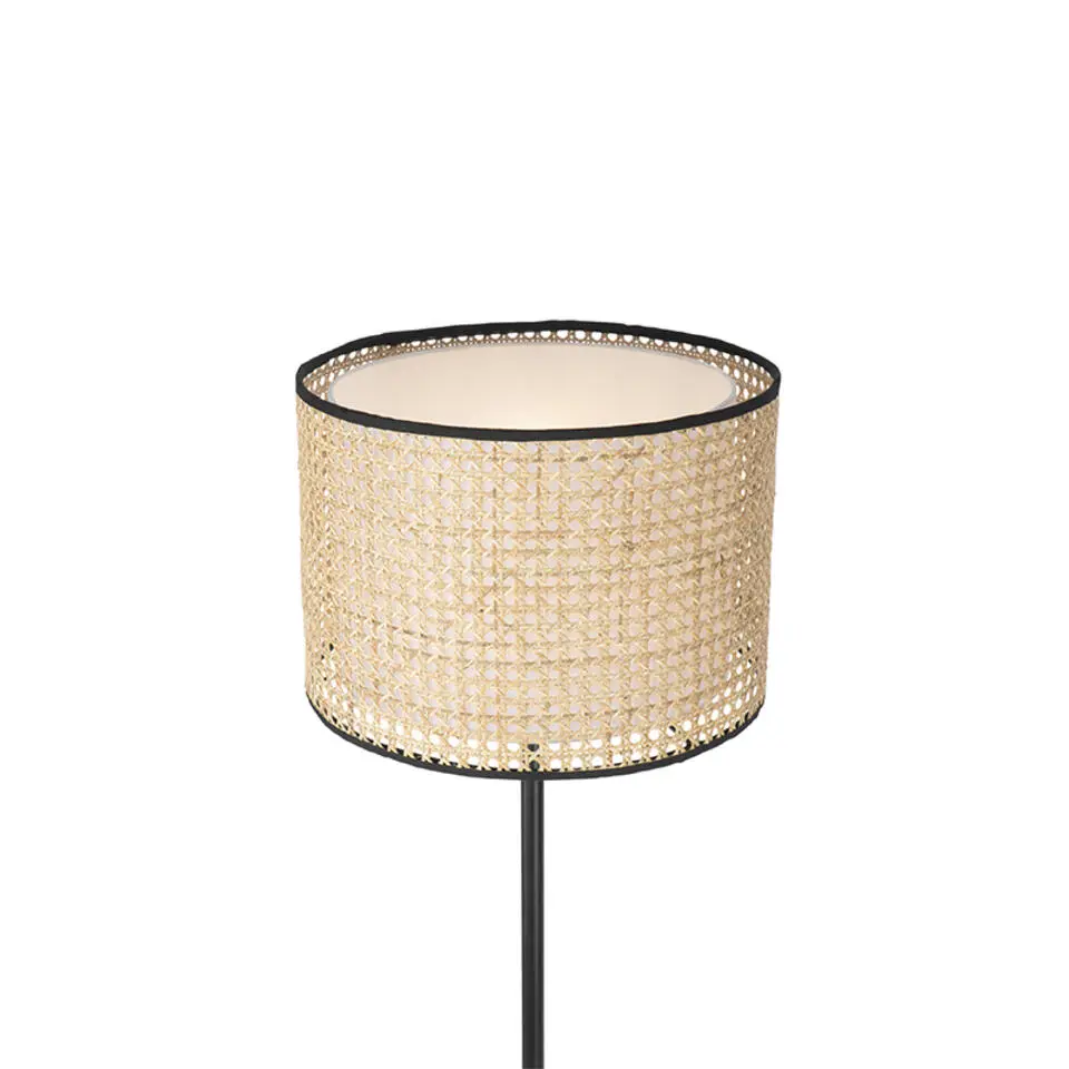 Qazqa vloerlampen kata crème e27