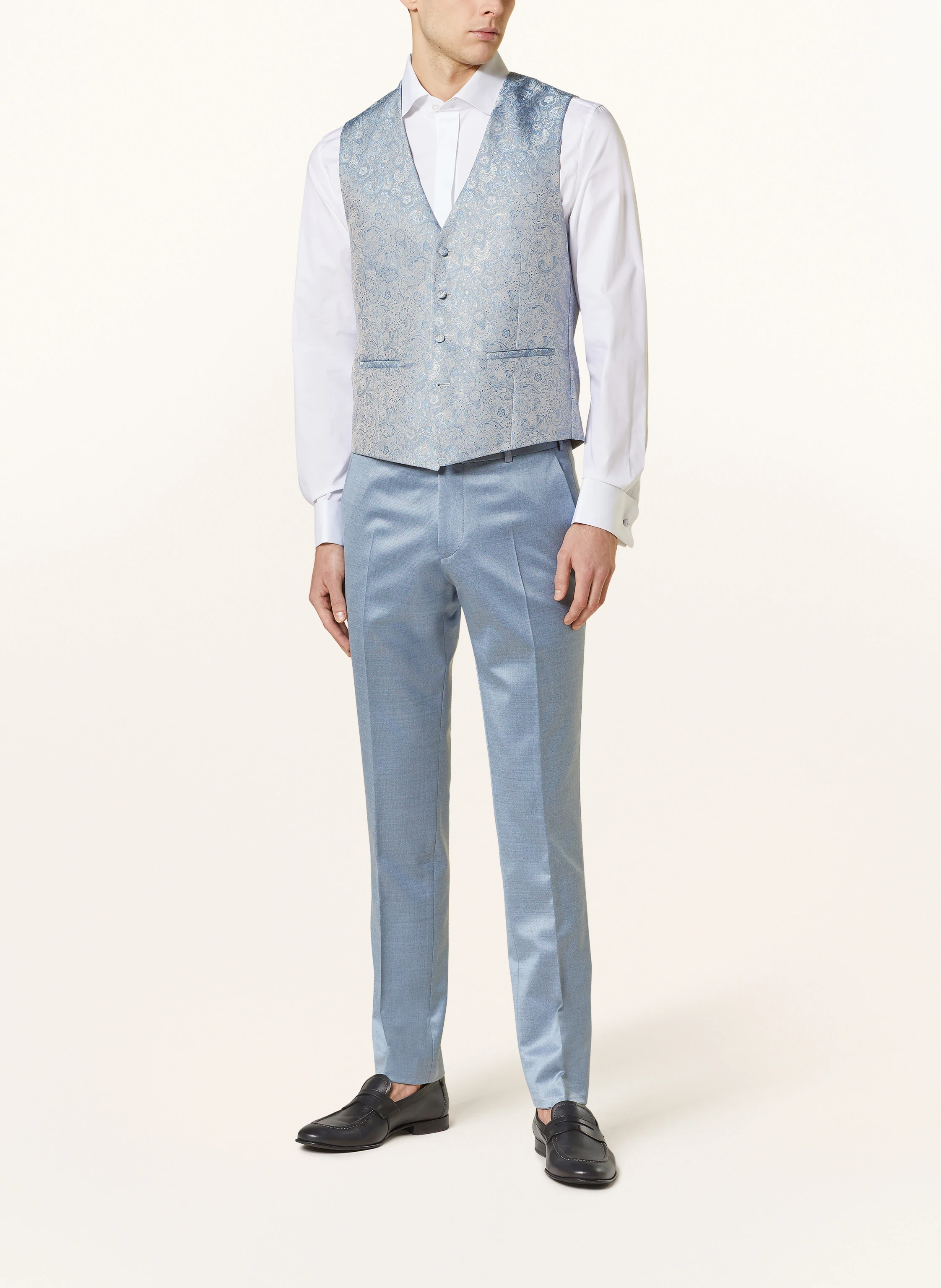 WILVORST Anzugweste Extra Slim Fit