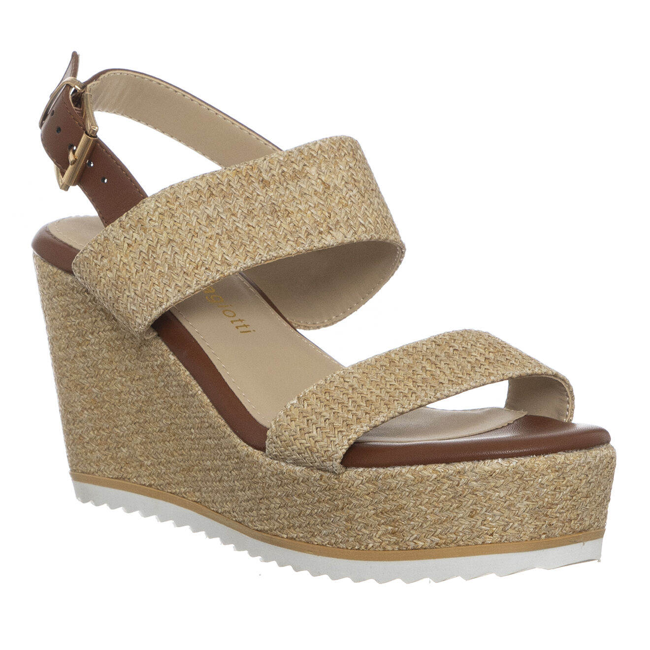 Laura Biagiotti Sandales Compensées Sunana beige/marron - Talon 8.5 cm