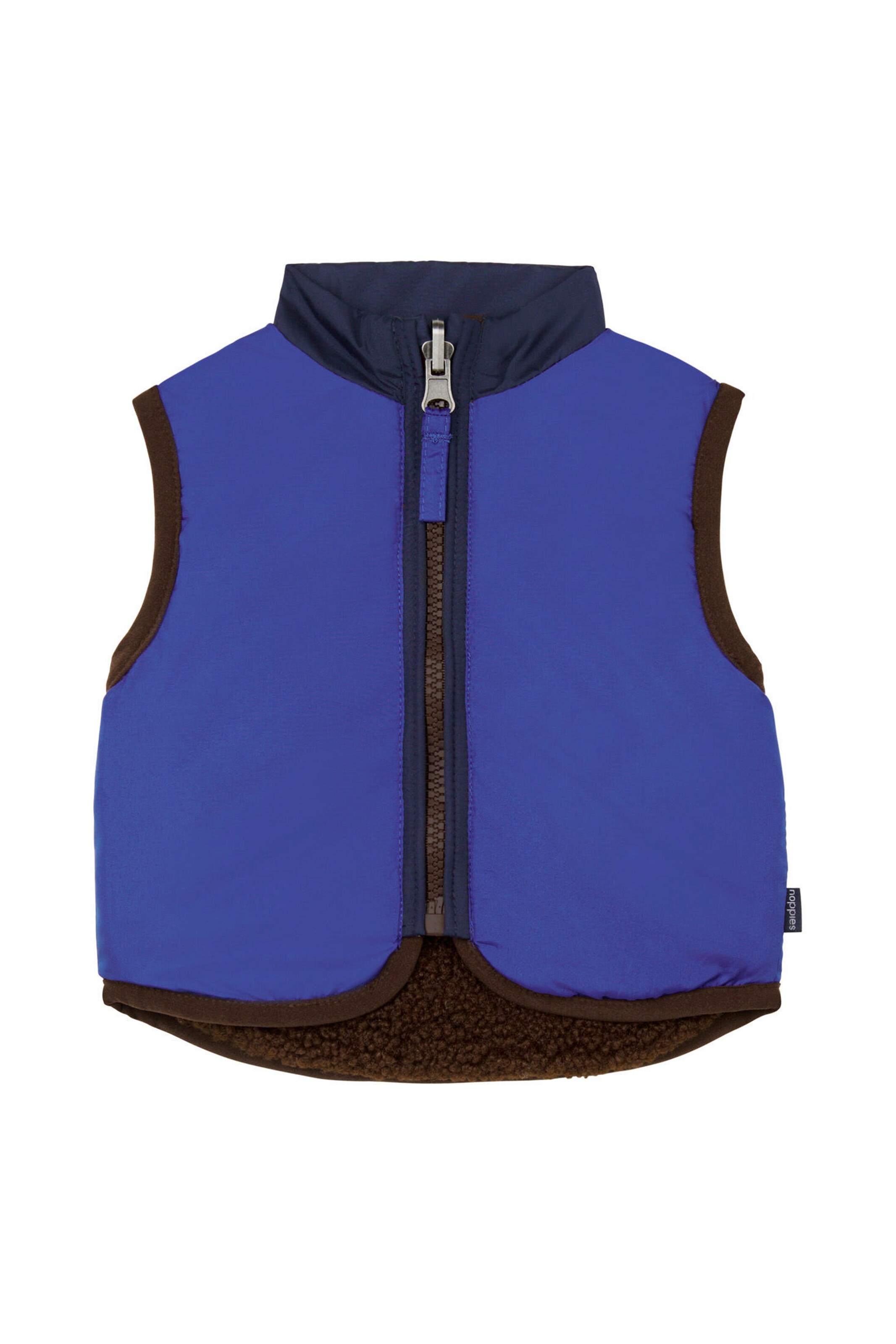 Noppies Baby Weste Galve - Reversible Brown Patina