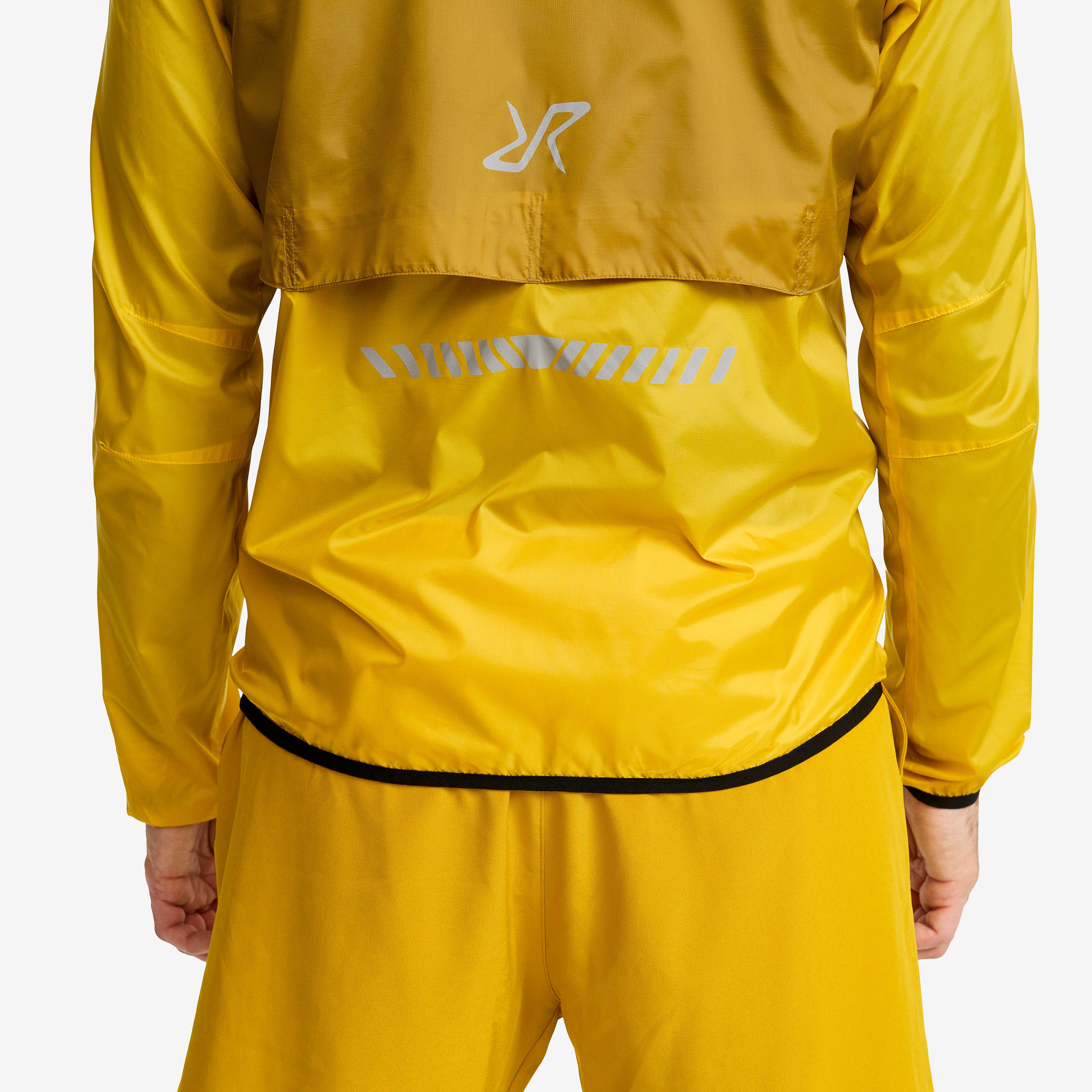 Unit Light Windbreaker Herre Mango Mint/Golden Palm