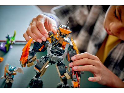 LEGO Cole's missiemecha en draak Zane (71854)
