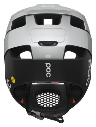 Casque Intégral Poc Otocon Race Mips Noir/Gris Argent