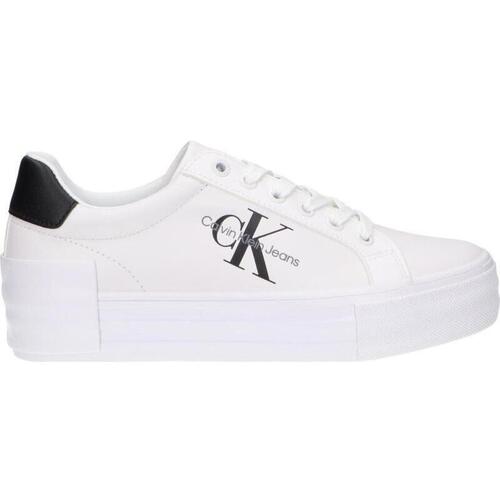 Calvin Klein Jeans - YW0YW00821 BOLD VULC FLATFORM Blanco