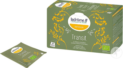 Ladrôme Transit Infusion Plantes Bio 20 Sachets