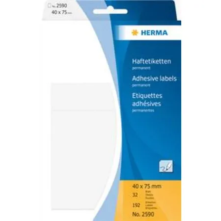 HERMA Vielzweck-Etiketten 40x75mm, weiß