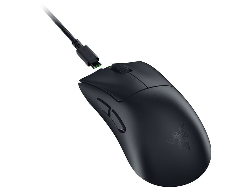 Razer Gaming-Maus DeathAdder V3 HyperSpeed Schwarz Gaming-Maus