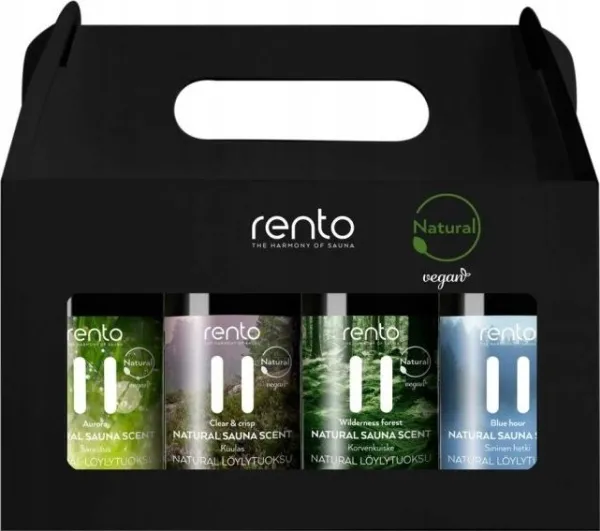Relaxing Natural - Löylytokku gift box 4 x 100 ml