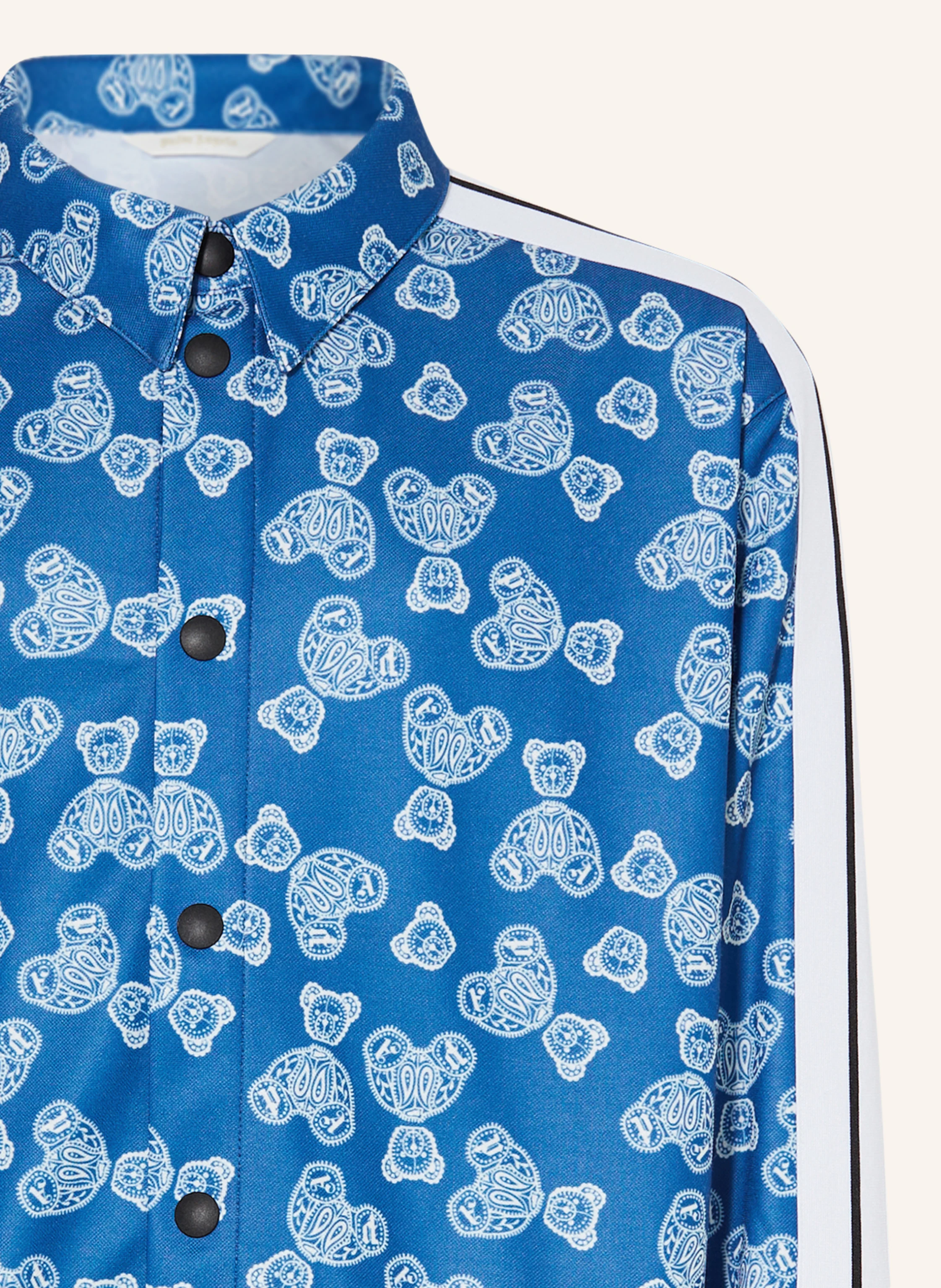Palm Angels Overshirt mit Galonstreifen